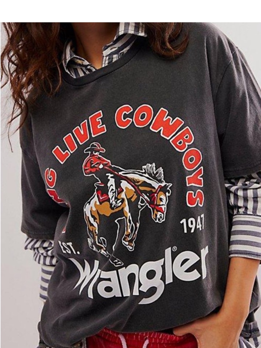 WRANGLER X DIAMOND CROSS GIDDY UP TEE ISO